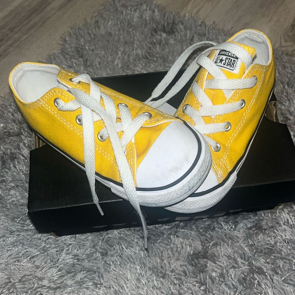 Classic Converse Yellow Toddler